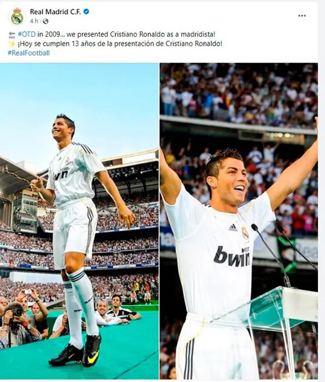 Real Madrid Cristiano Ronaldo
