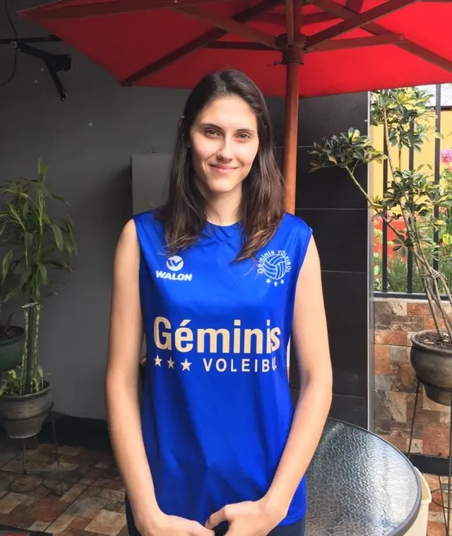Simone Scherer cuando defendía al Géminis.   