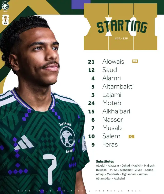 Once de Arabia Saudita Once de Arabia Saudita