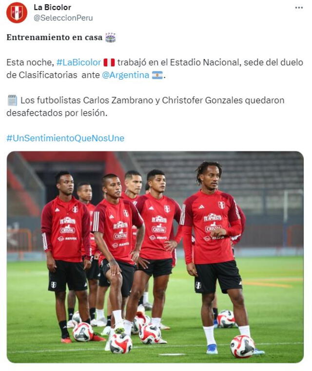 Selección peruana anunció desconvocatorias de Zambrano y Christofer González