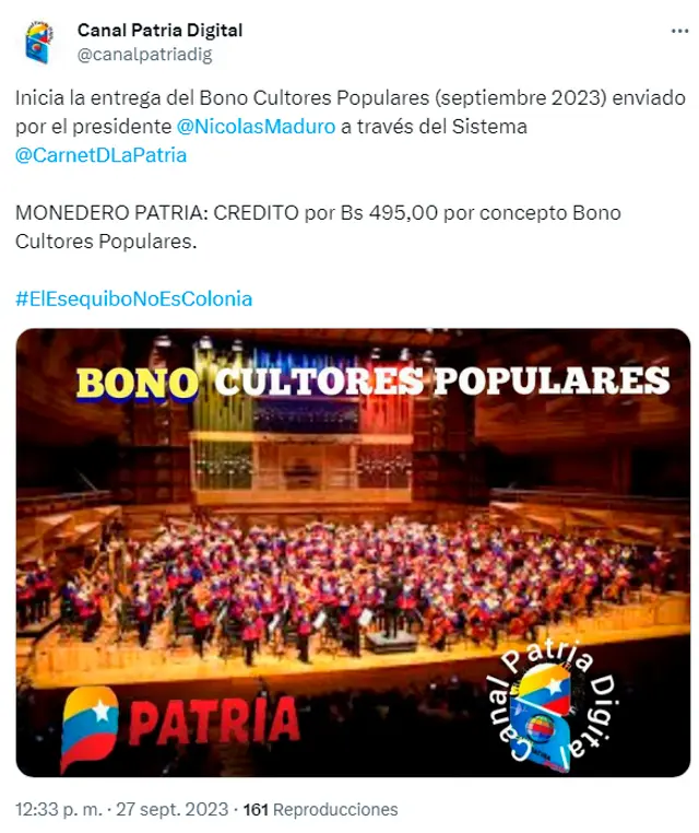 Bono Cultores Populares