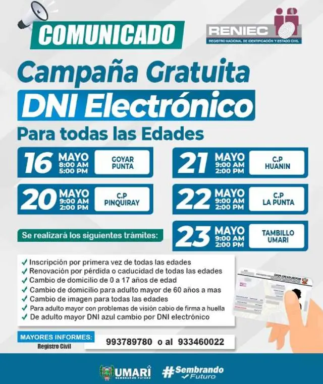 DNI gratis