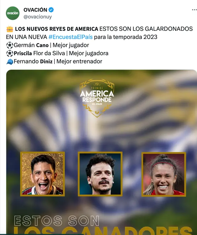 Germán Cano premiado en el diario El País