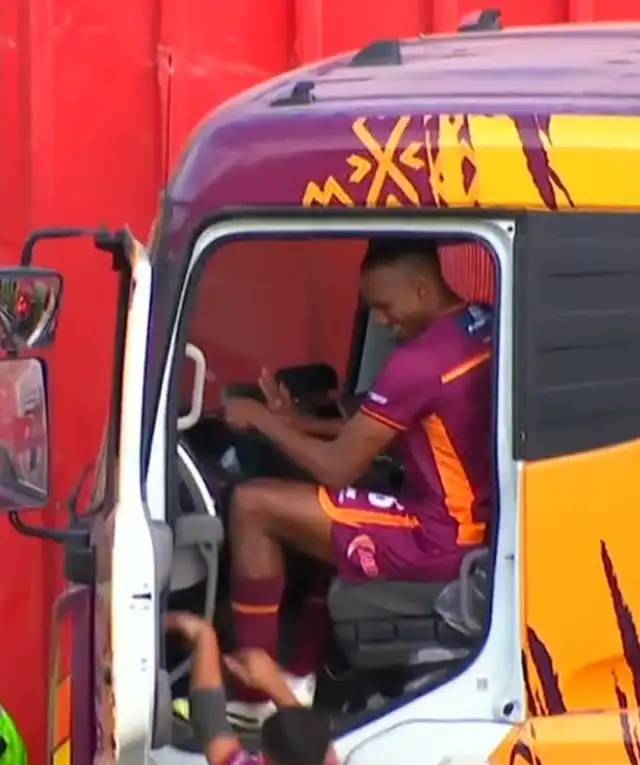 Así celebró Abdiel Ayarza. Foto: L1 Max