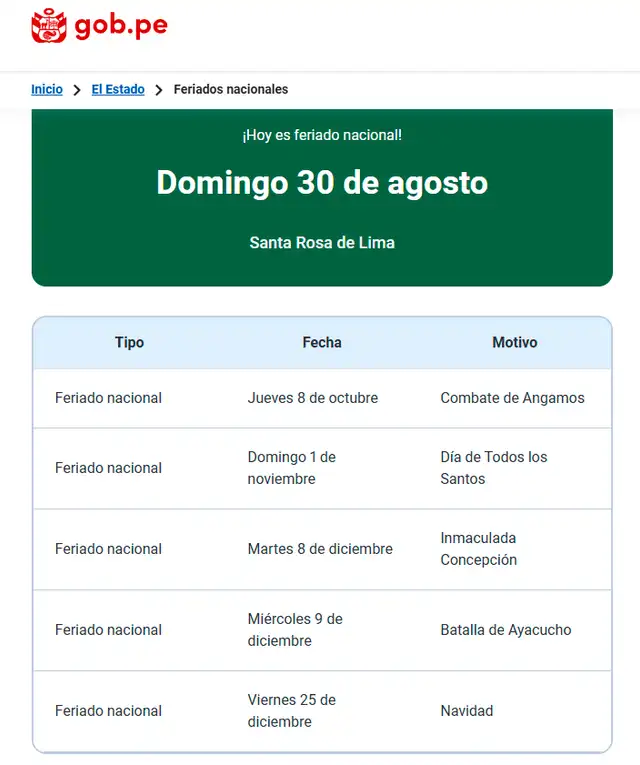 feriado feriado