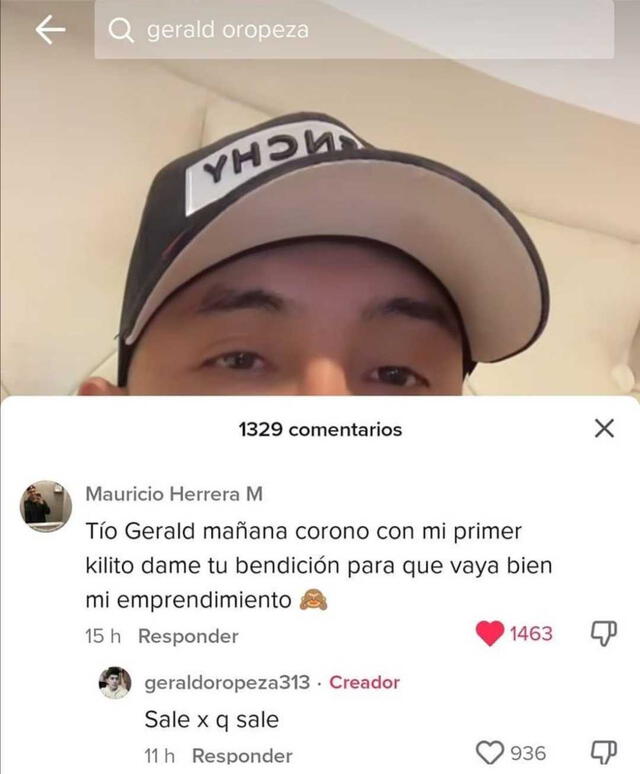 Foto: TikTok Gerald Oropeza   
