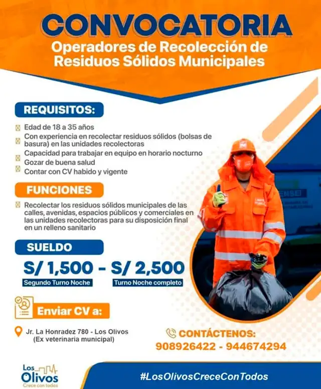 Convocatoria laboral