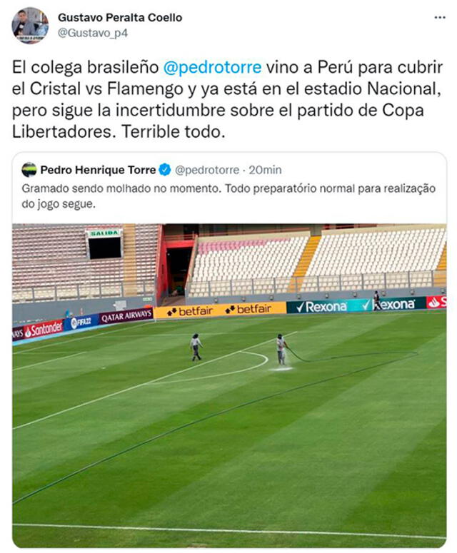 Sporting Cristal vs Flamengo