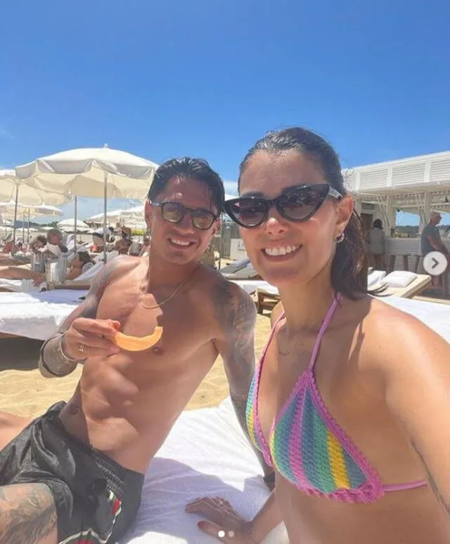 Gianluca Lapadula y Alessia Lapadula Gianluca Lapadula y Alessia Lapadula