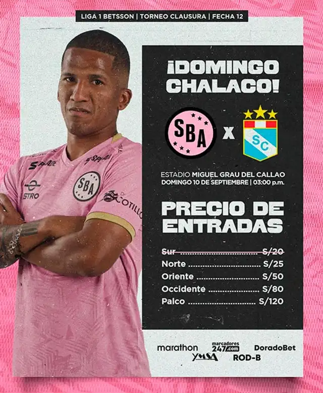 Sporting Cristal vs Sport Boys