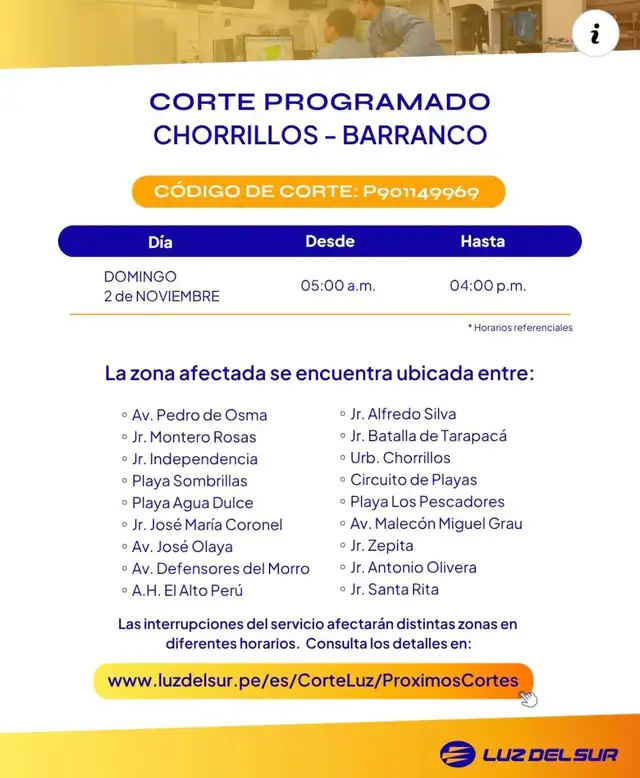 corte de luz corte de luz