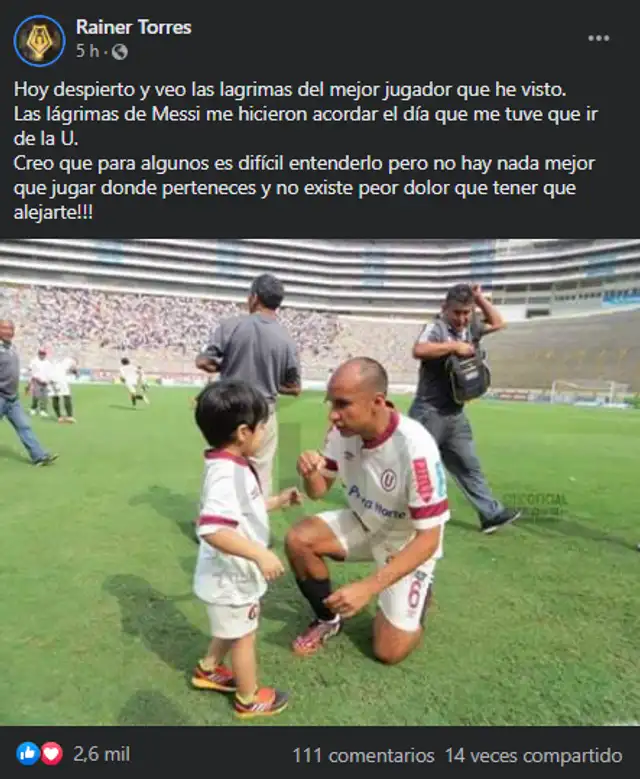 (Foto: Facebook Rainer Torres)   