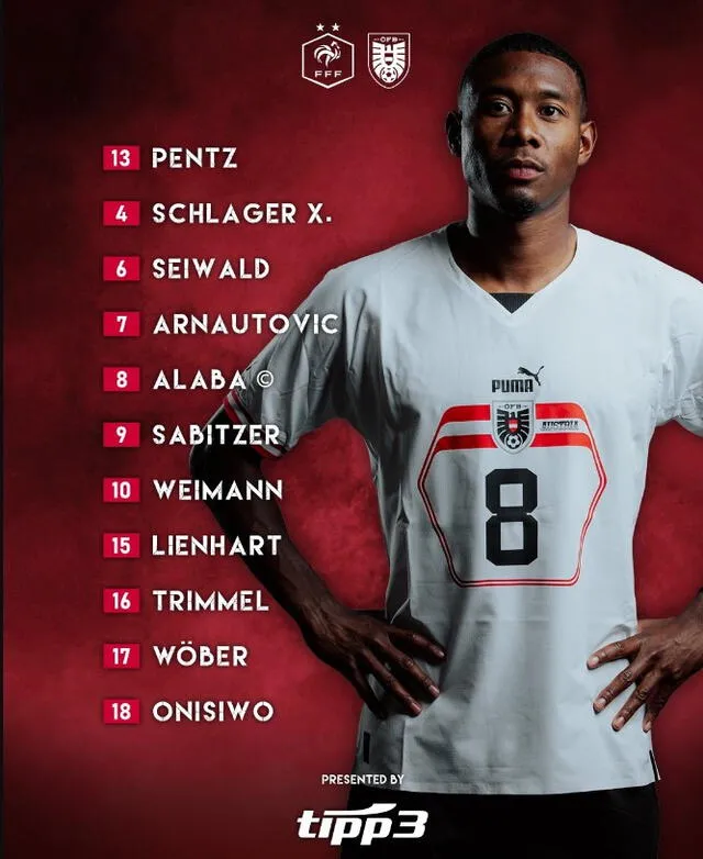 Francia vs Austria