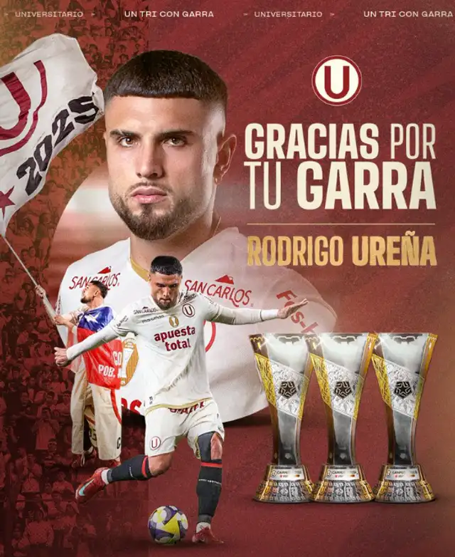 Rodrigo Ureña deja Universitario Rodrigo Ureña deja Universitario