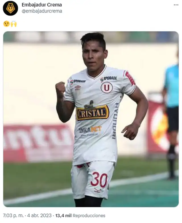 Embajadur Crema se burló de Alianza Lima con 'picante' mensaje. Embajadur Crema se burló de Alianza Lima con 'picante' mensaje.