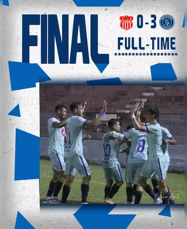 Motagua le ganó a Vida.