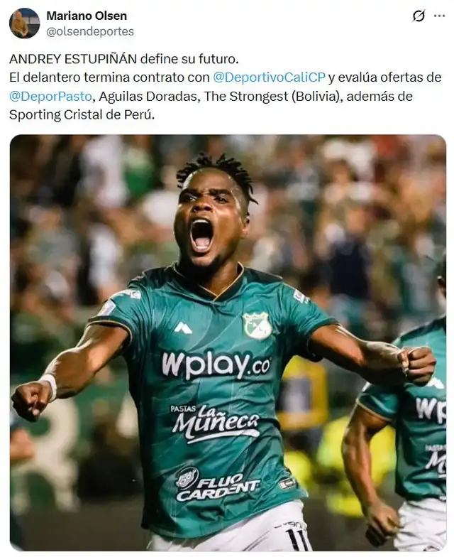 Andrey Estupiñán, Sporting Cristal