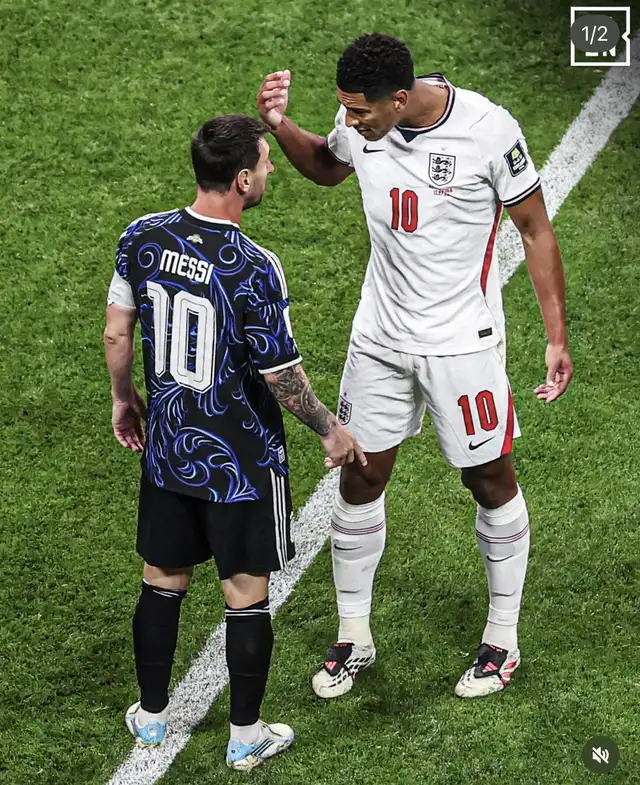 Bellimgham y Messi tuvieron intenso altercado