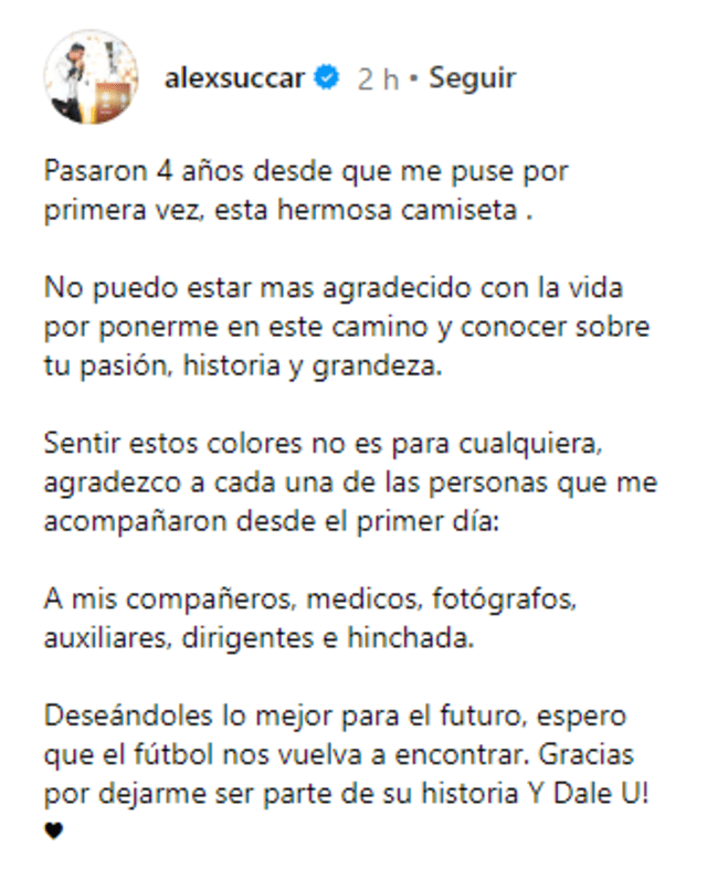 Alexander Succar, Universitario de Deportes