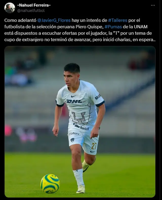 Piero Quispe.