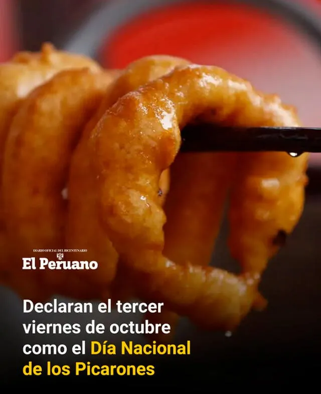 Día Nacional de los Picarones Día Nacional de los Picarones