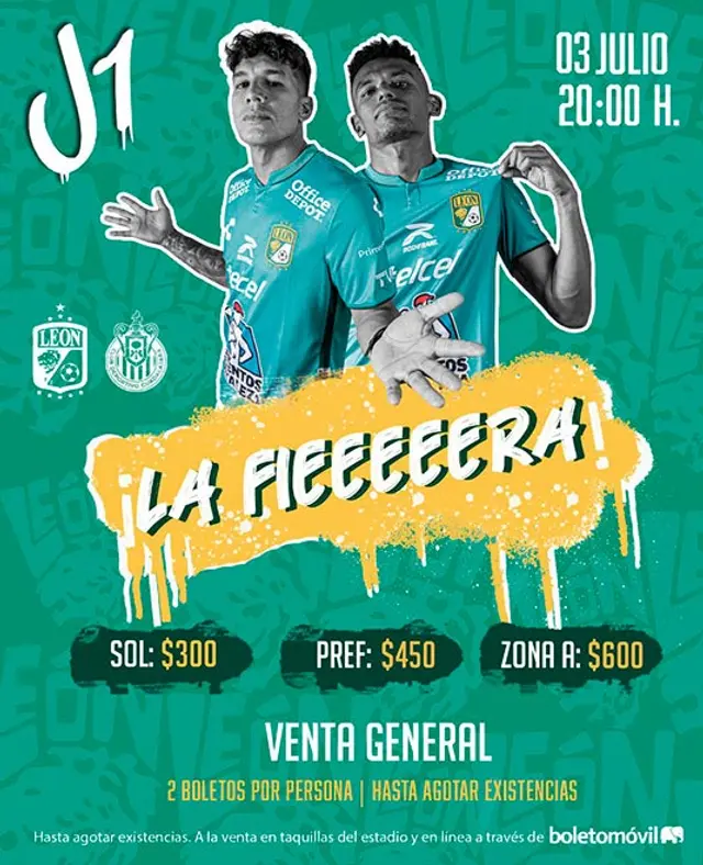 León vs Chivas