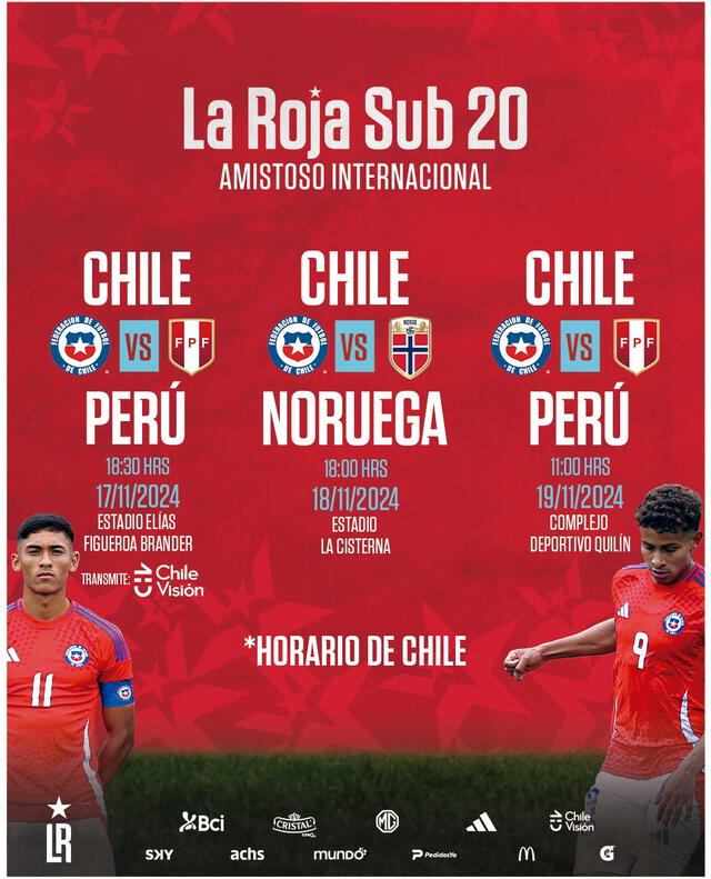 Perú vs Chile sub20. Perú vs Chile sub20.