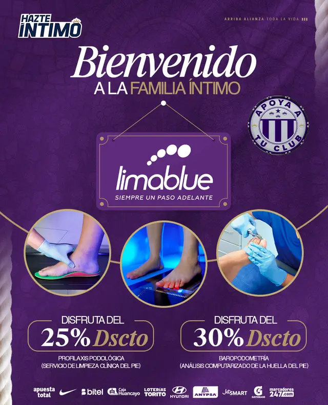 Alianza Lima y la clínica Lima Blue se unieron para brindar beneficios a los socios del cuadro blanquiazul. Foto: Alianza Lima.   