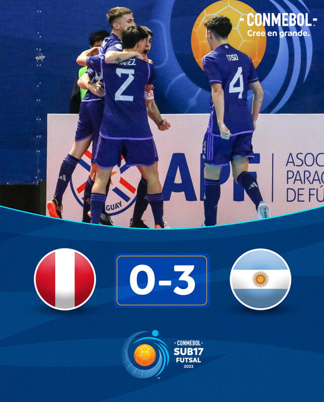 Argentina le ganó a Perú Argentina le ganó a Perú