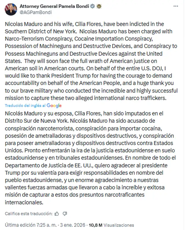 Trump Maduro noticias