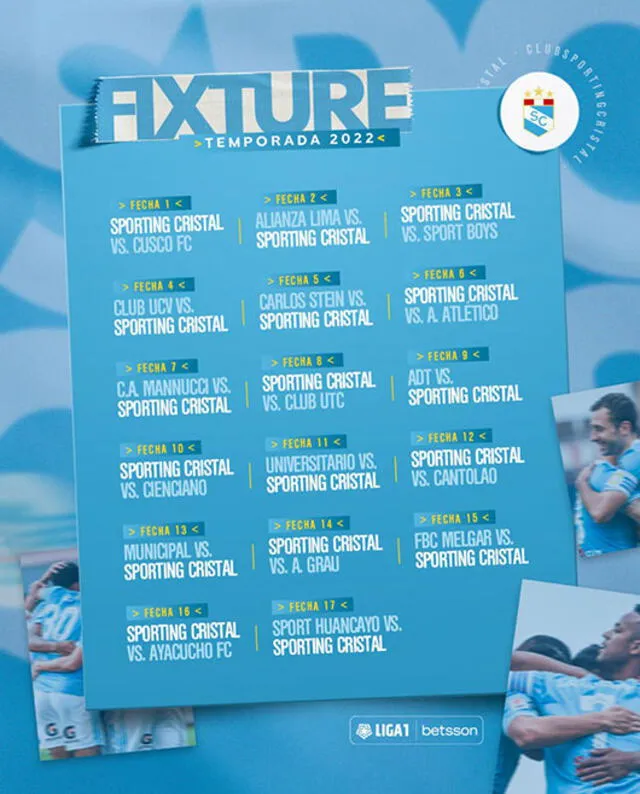 Fixture Sporting Cristal