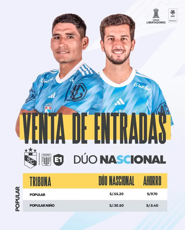 Precios Duo Nascional. Precios Duo Nascional.