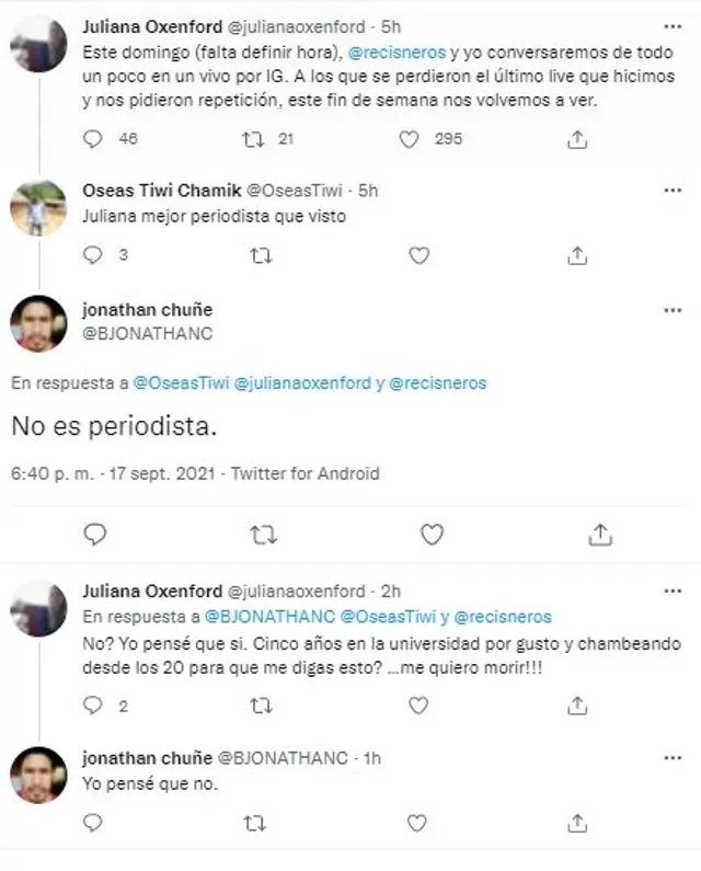 Juliana Oxenford Juliana Oxenford