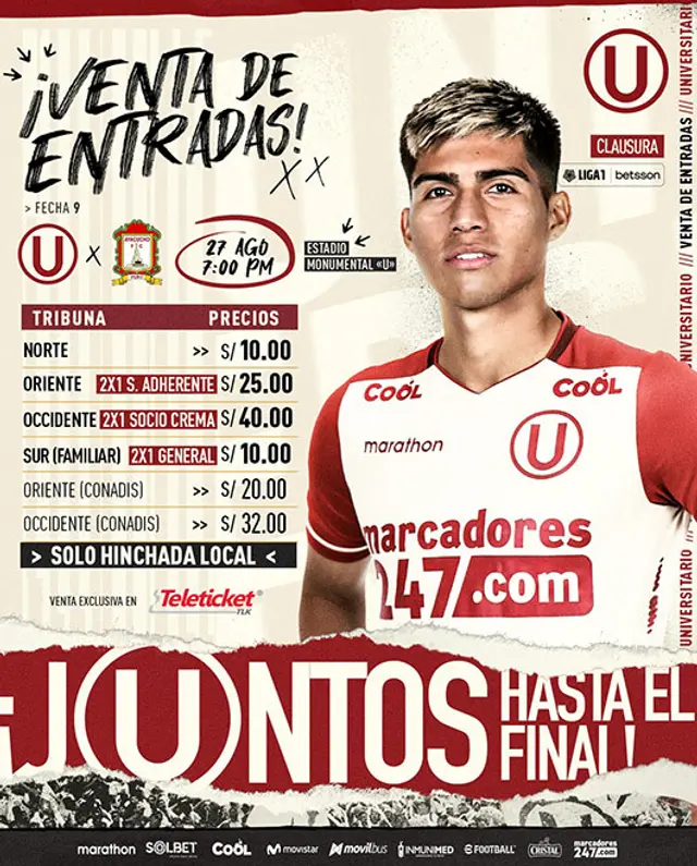 Universitario vs Ayacucho FC