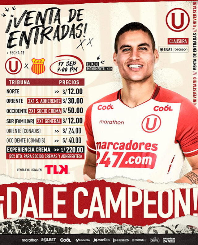 Universitario vs Atlético Grau