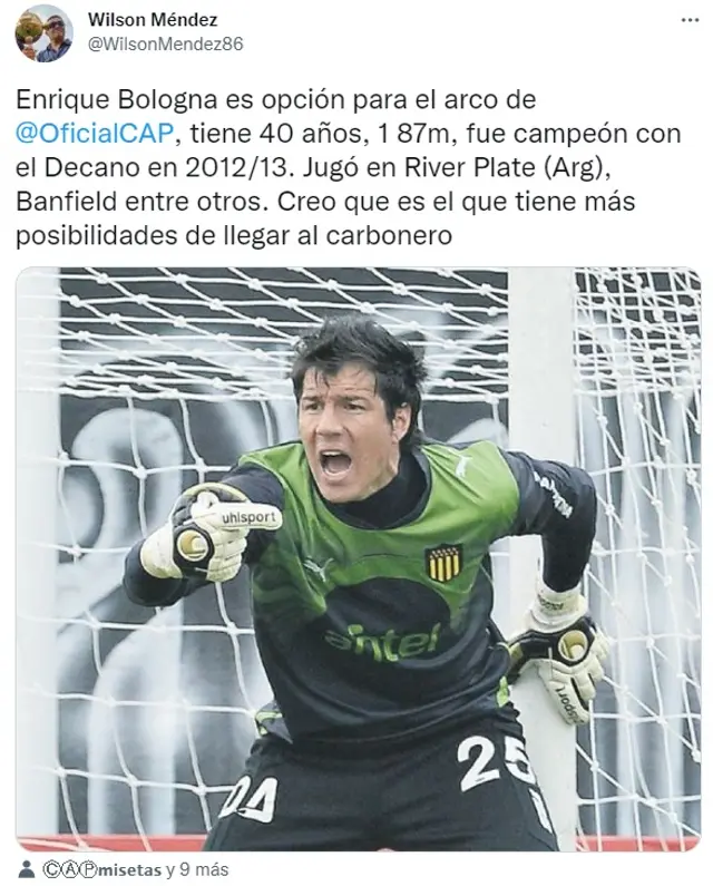 Enrique Bologna tendría una segunda etapa en Peñarol. Enrique Bologna tendría una segunda etapa en Peñarol.