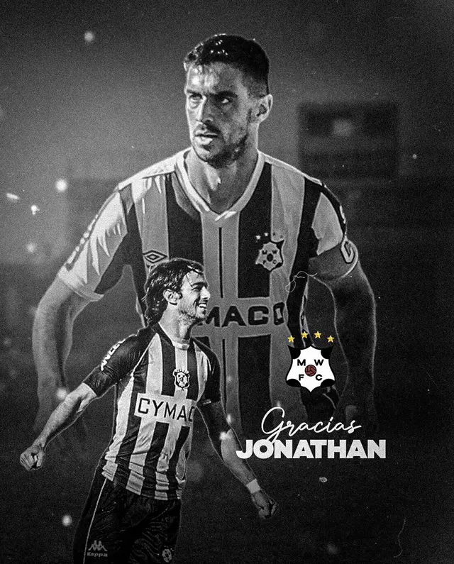 Jonathan Lacerda no seguirá en Montevideo Wanderers.