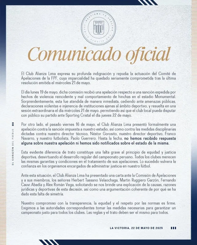 alianza lima
