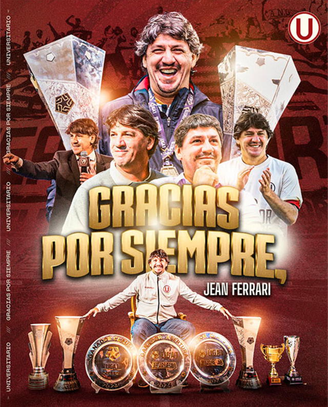 Jean Ferrari, Universitario