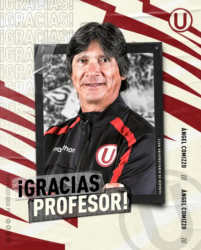 Universitario y su mensaje para Comizzo   