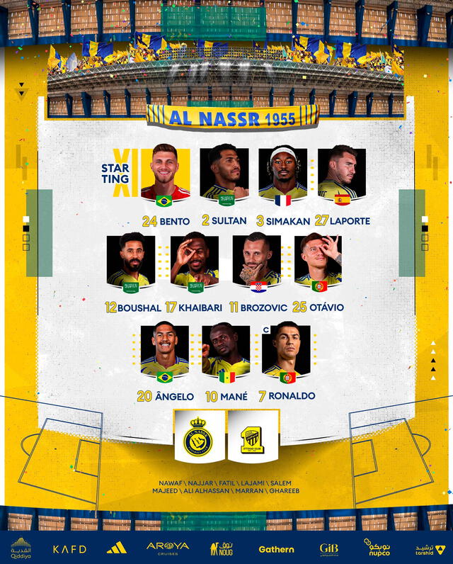 Once de Al Nassr Once de Al Nassr