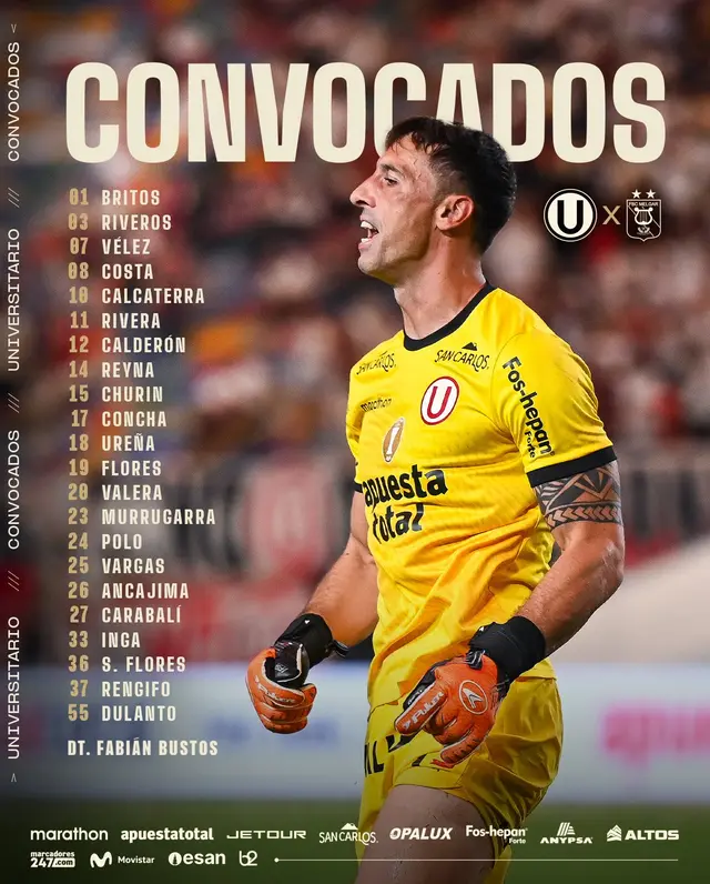 convocados universitario