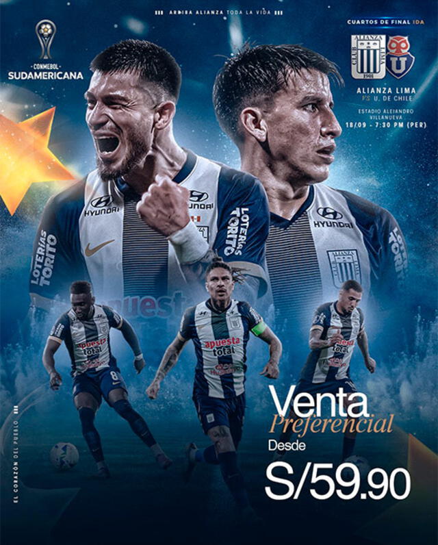 Alianza Lima vs U de Chile entradas Alianza Lima vs U de Chile entradas