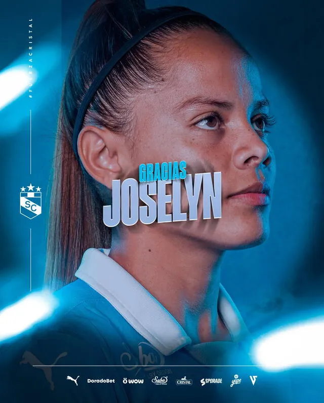 Sporting Cristal anunció la salida de Joselyn González en redes sociales 