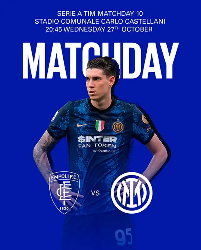 Se palpita el duelo entre Empoli vs. Inter por la Serie A. Se palpita el duelo entre Empoli vs. Inter por la Serie A.
