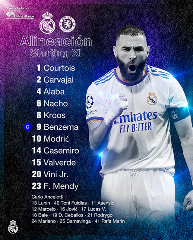 Real Madrid vs Chelsea