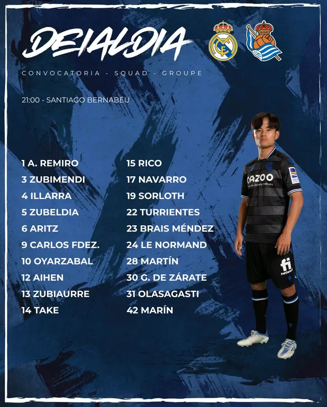 Real Sociedad convocados