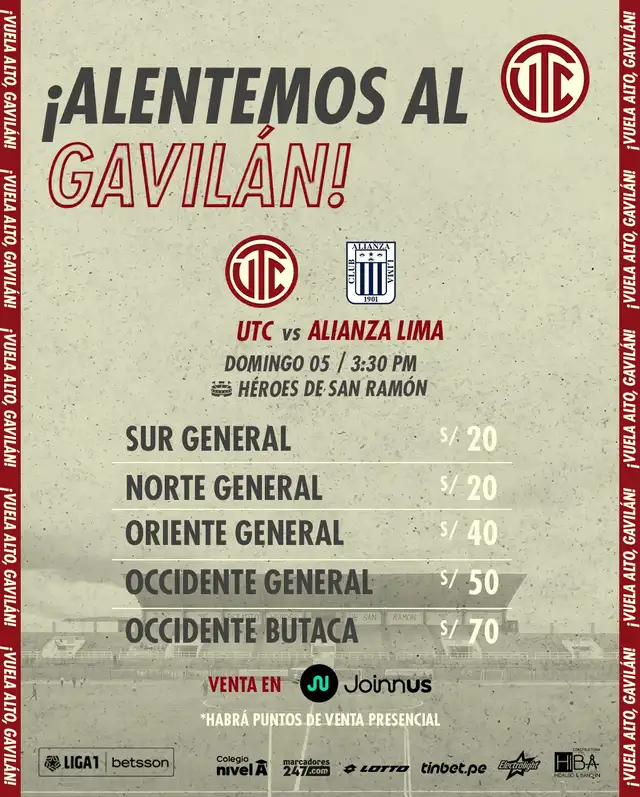Luib Rope Alianza Lima vs UTC: alineaciones oficiales de ambos clubes para duelo ...