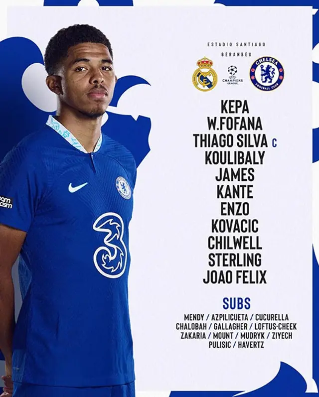 Real Madrid vs Chelsea