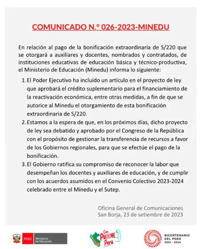 Bonos del Estado
